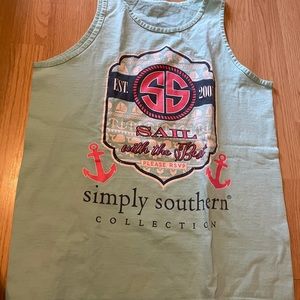 Simply southern tank top